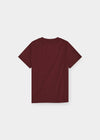 T-shirt "Pumuckl laughs" - dark red (kids)