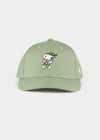 Cap "Peanuts: Snoopy in costume" - khaki (half-curved)