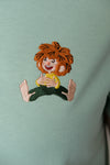 T-shirt "Pumuckl Laughs" - mint, women