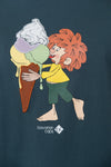 T-shirt "Pumuckl Ice Cream" - dark green