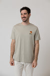 T-shirt "Pumuckl laughs" - sand