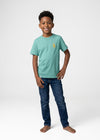 T-shirt "Garfield: Nice" - turquoise (children's)