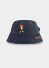 Bucket Hat "Grantler Klub: Pumuckl" - schwarz (Kinder)