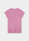 T-shirt "Peanuts: Radln" - wild rose