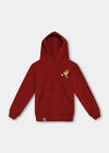 Hoodie "Grantig by nature v2" - dark red (kids)